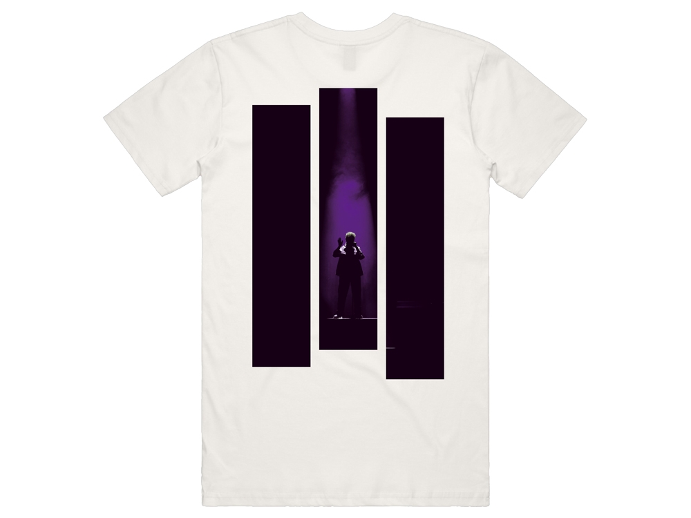 Paarse Nachten T-Shirt Natural