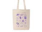 Paarse Nachten Tote Bag Natural Natural